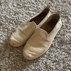 ❌SOLD❌  Toms metallic cotton sneakers